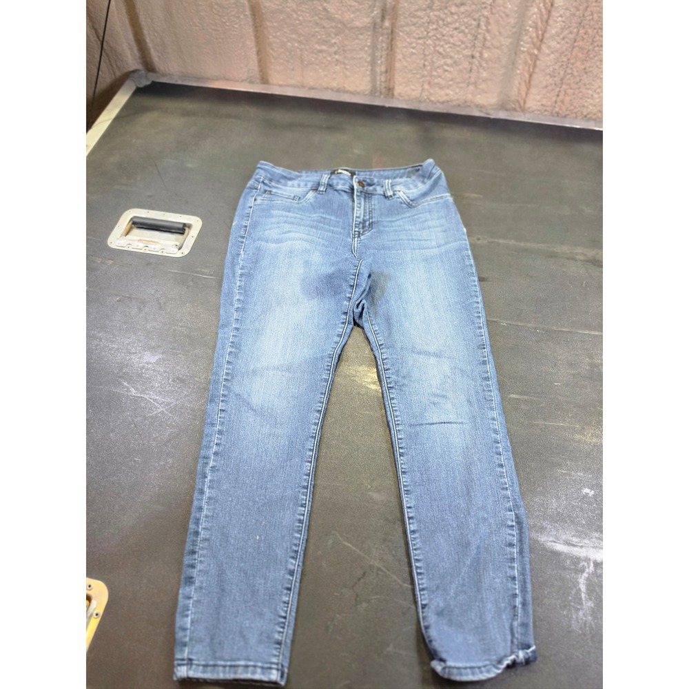 d.jeans Womens Size 8 Medium Wash Skinny Denim Jeans Blue RN 55356